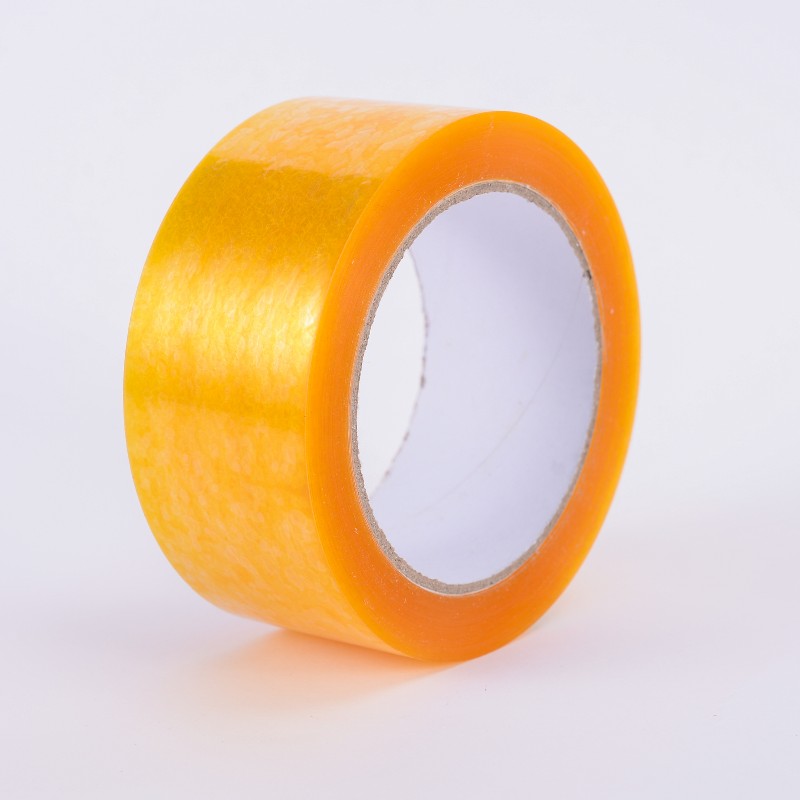 Bopp опаковка запечатайте висока вискозитет жълта прозрачна лента